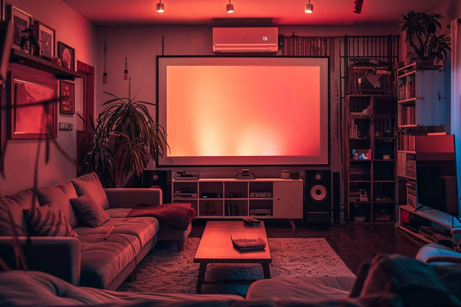 living room tv projector