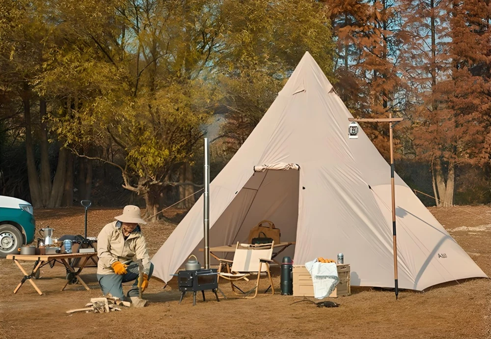 white teepee tents